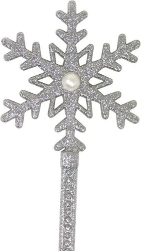 Silver Wish Snowflake Wand