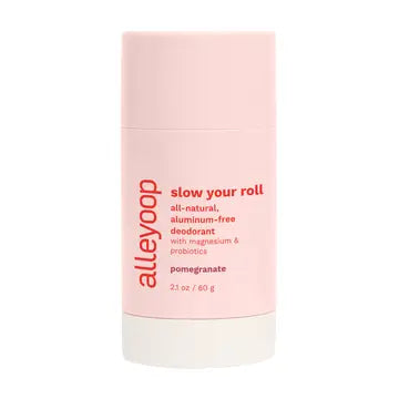 Allyoop Slow Your Roll Natural Deodorant - Pomegranate Scent