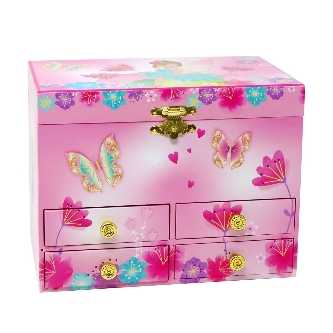 Fairy Butterfly Friends Musical Jewelry Box