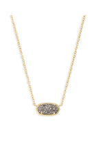 Load image into Gallery viewer, Elisa Short Pendant Gold Necklace