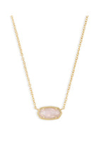 Load image into Gallery viewer, Elisa Short Pendant Gold Necklace