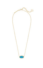 Load image into Gallery viewer, Elisa Short Pendant Gold Necklace