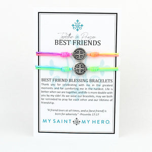My Saint My Hero Best Friends Bracelet Set
