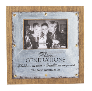 Three Generations Photo Frame