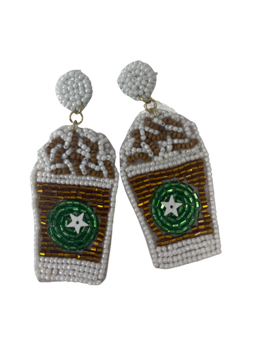 Coffee Time Earrings