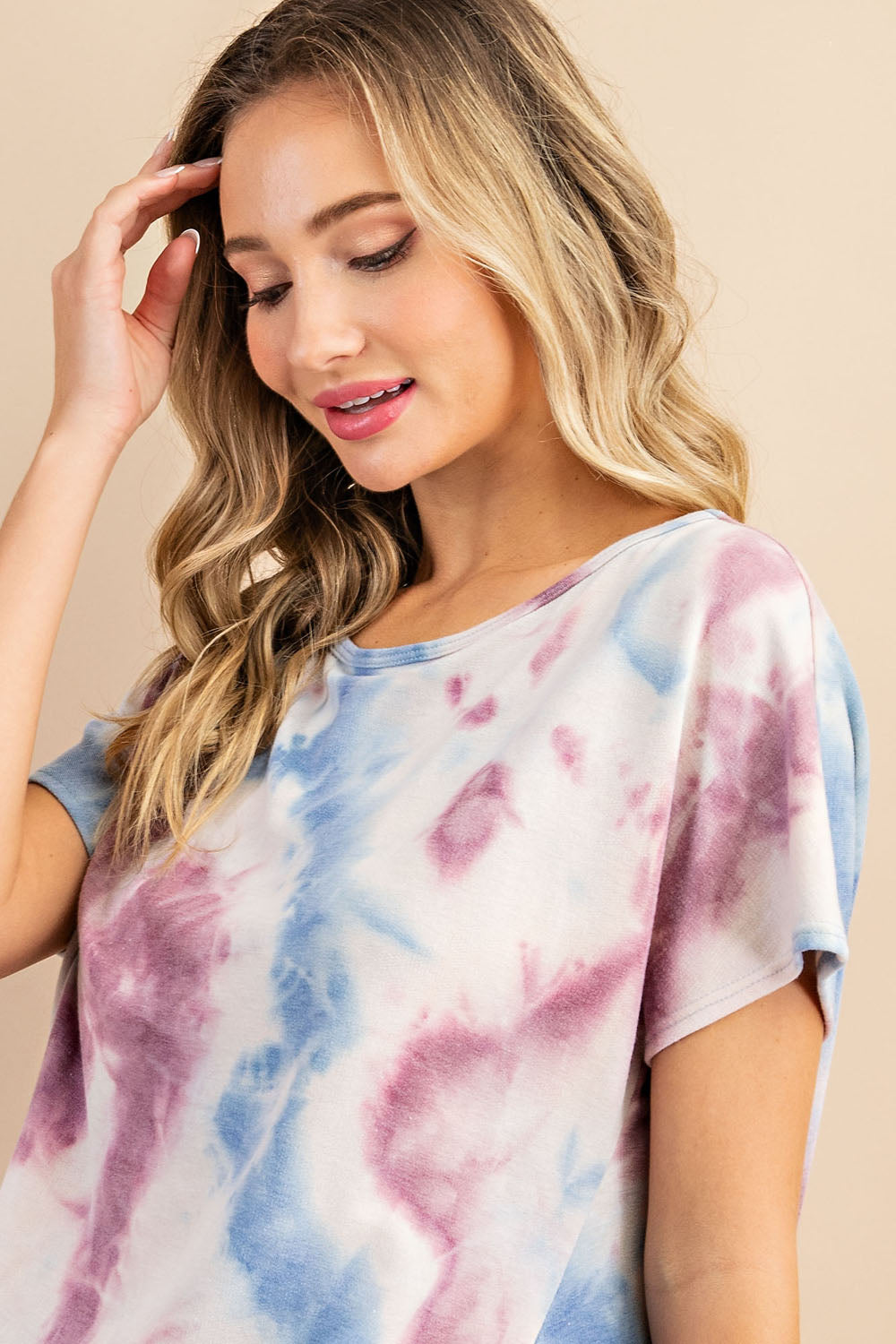 Cotton Candy Open Back Top