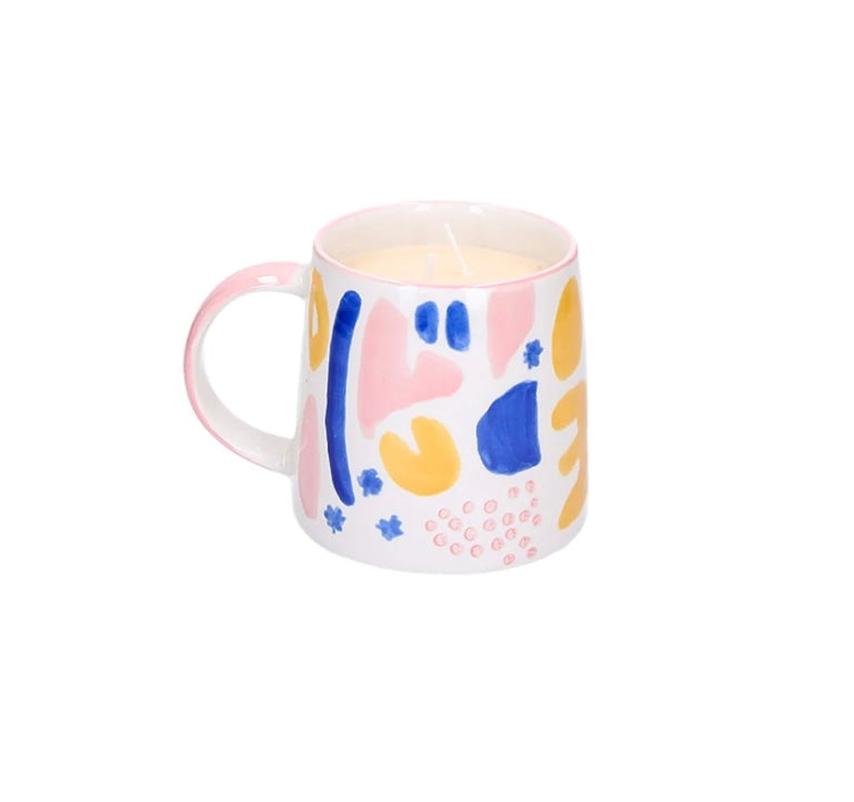 Sweet Grace Clay Mug Candle