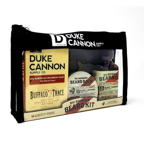 Duke Cannon’s Buffalo Trace Beard Kit