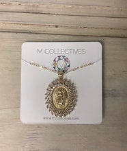 Load image into Gallery viewer, M Collectives Large (Short Chain) Mary Necklace (MC26)