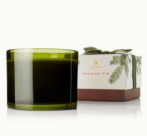 Thymes Frasier Fir 3 Wick Candle 17oz