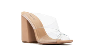 Cage Clear Heel Shoes