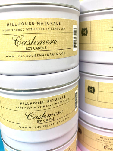 Cashmere Tin Candle