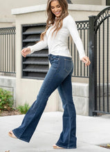 Load image into Gallery viewer, Ashley Mid-Rise Flare Jeans