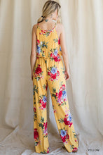 Load image into Gallery viewer, Yellow Rose Jumpsuit