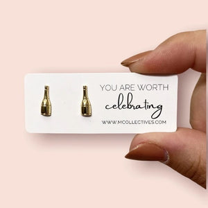 M Collectives Champagne Earrings