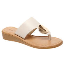 Load image into Gallery viewer, Cream Sandal