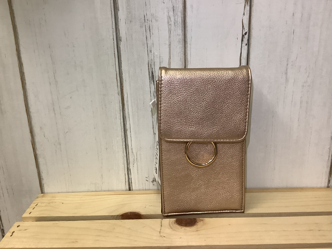 Gold ring phone purse