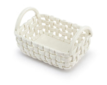 Load image into Gallery viewer, Ceramic Loaf Bread Basket With Towel